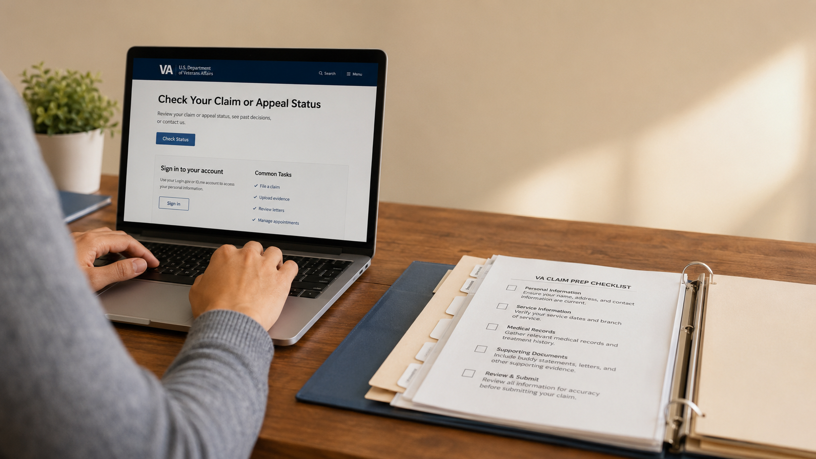 How to file a VA disability claim